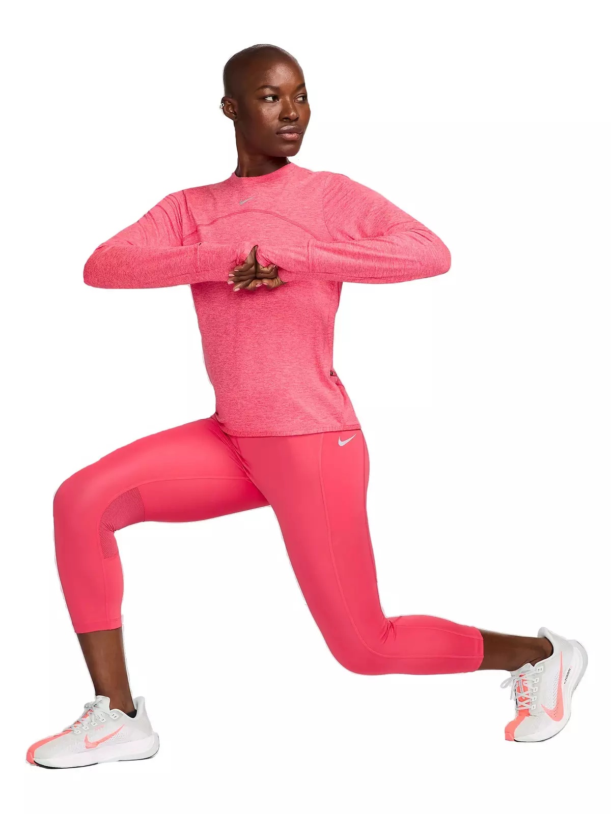 Women's Dri-FIT Swift Element UV Crewneck Running Top - 6