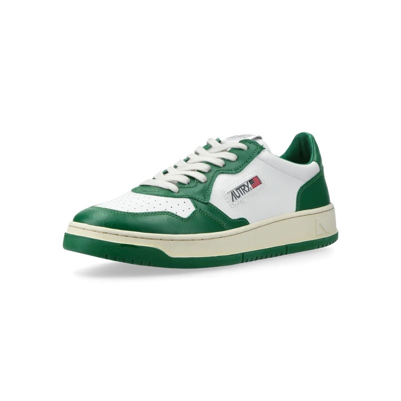 Autry Medalist Low Leather 'Green White' AULM-WB03 - 2