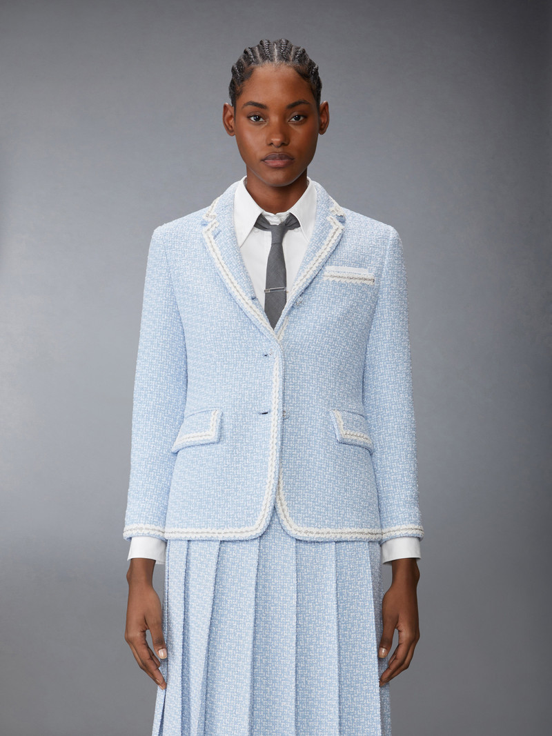 Thom Browne SOLID TWEED SPORTCOAT outlook