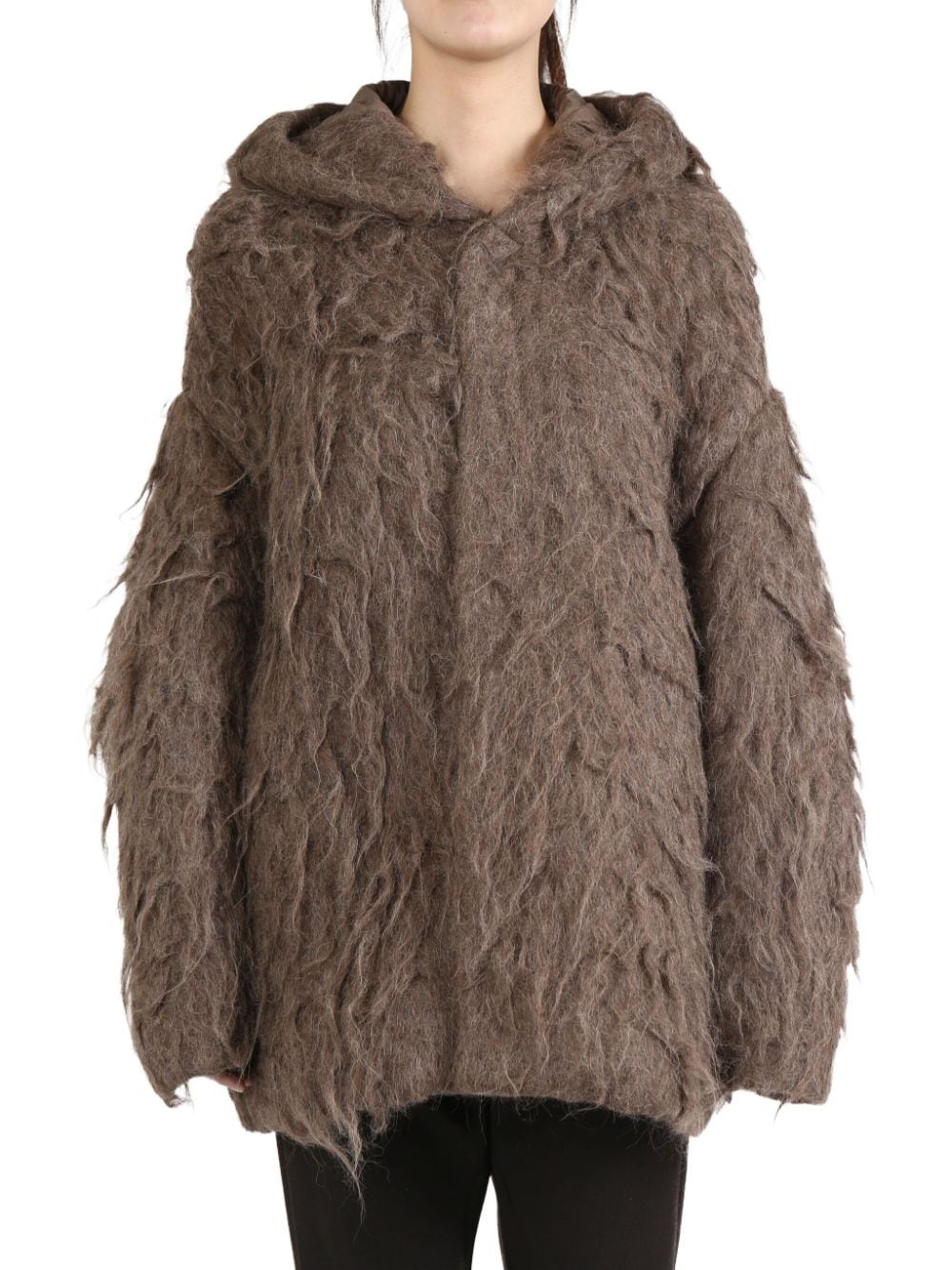 Jumbo hooded coat - 1