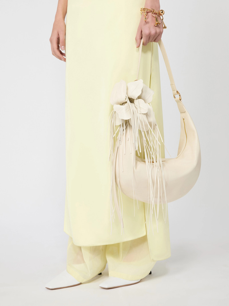 BRUNO Nappa leather hobo bag - VANILLA 6