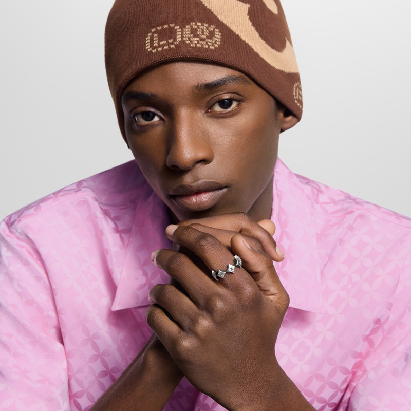 LV Spiky Flower Ring 3