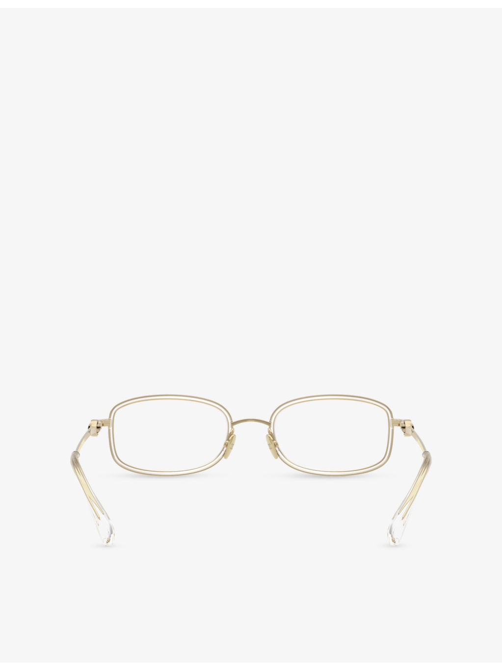CH2221 Rectangle-Frame Metal Optical Glasses - 4