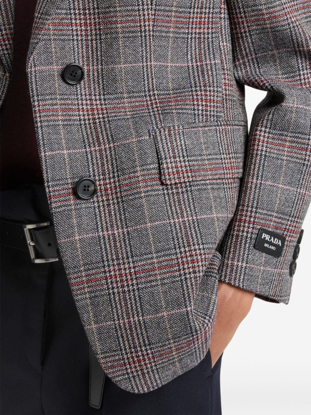 Prince of Wales checked blazer - 4