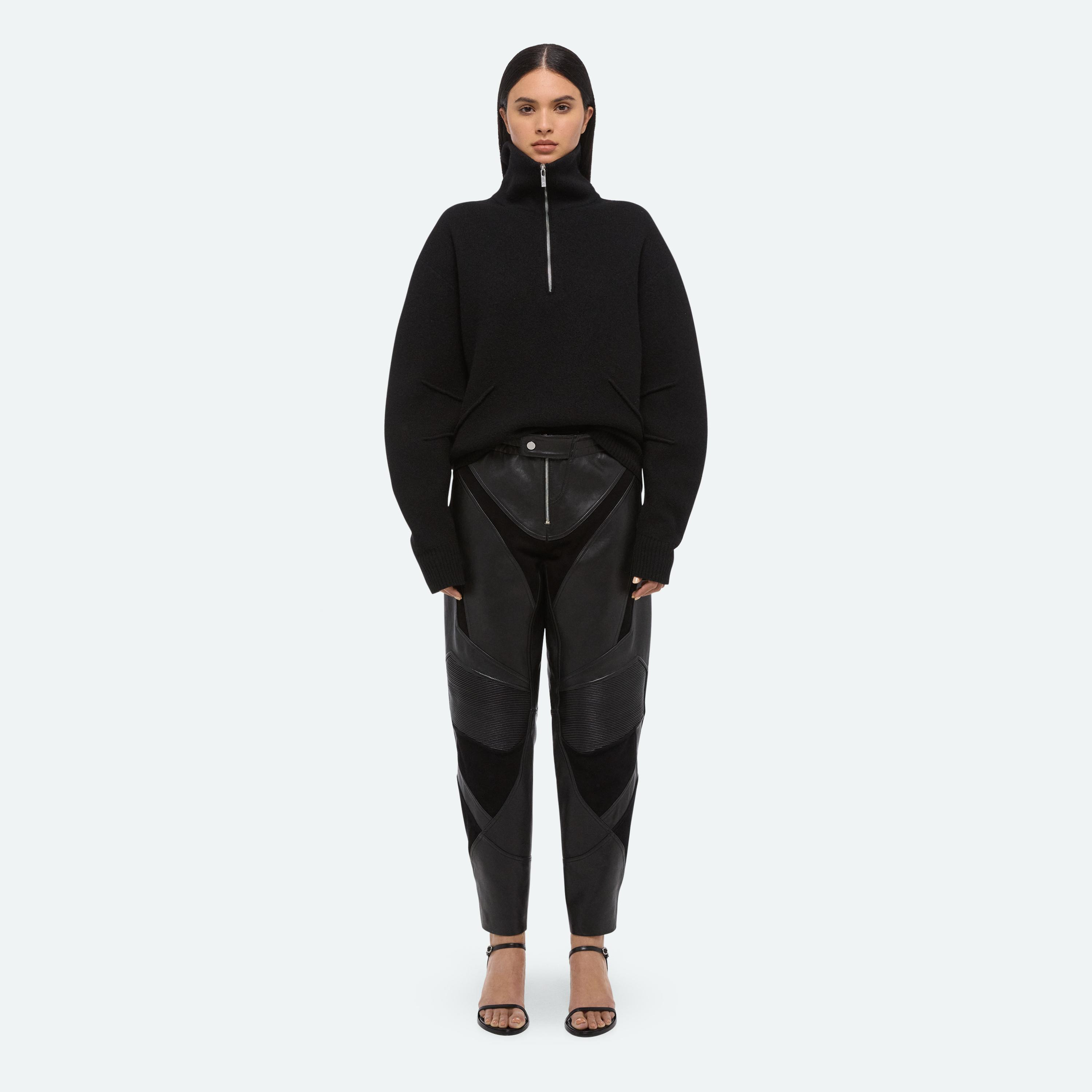 LEATHER BMX PANTS - 3
