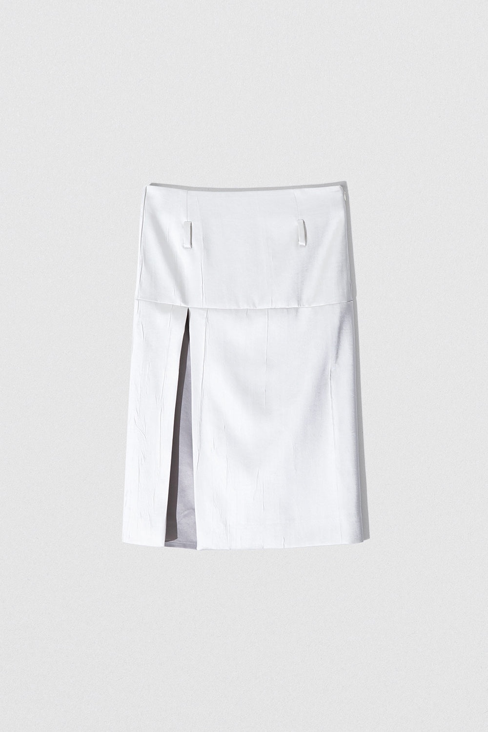 COSIMA SKIRT CLOUD GREY SATIN - 1