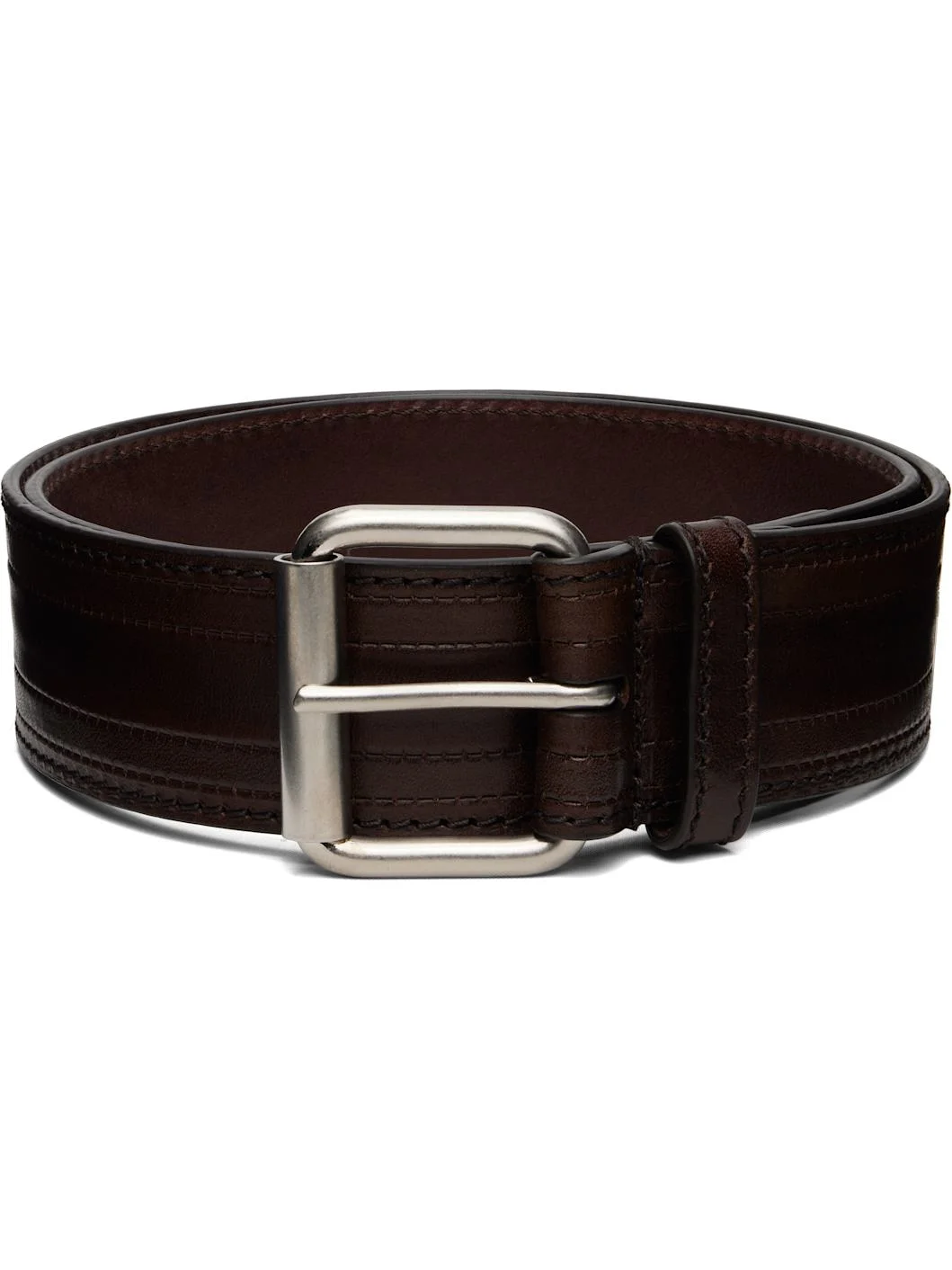 Brown Calfskin Belt - 1