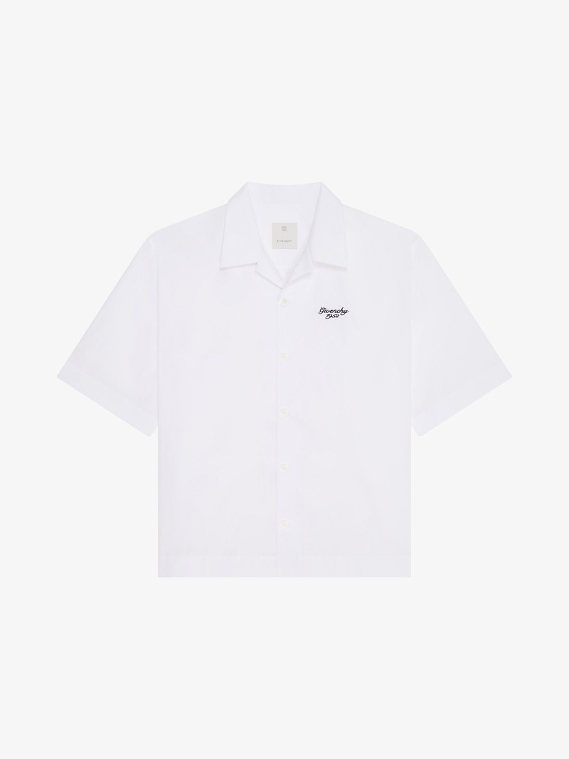 BOXY FIT SHIRT IN POPLIN - 1