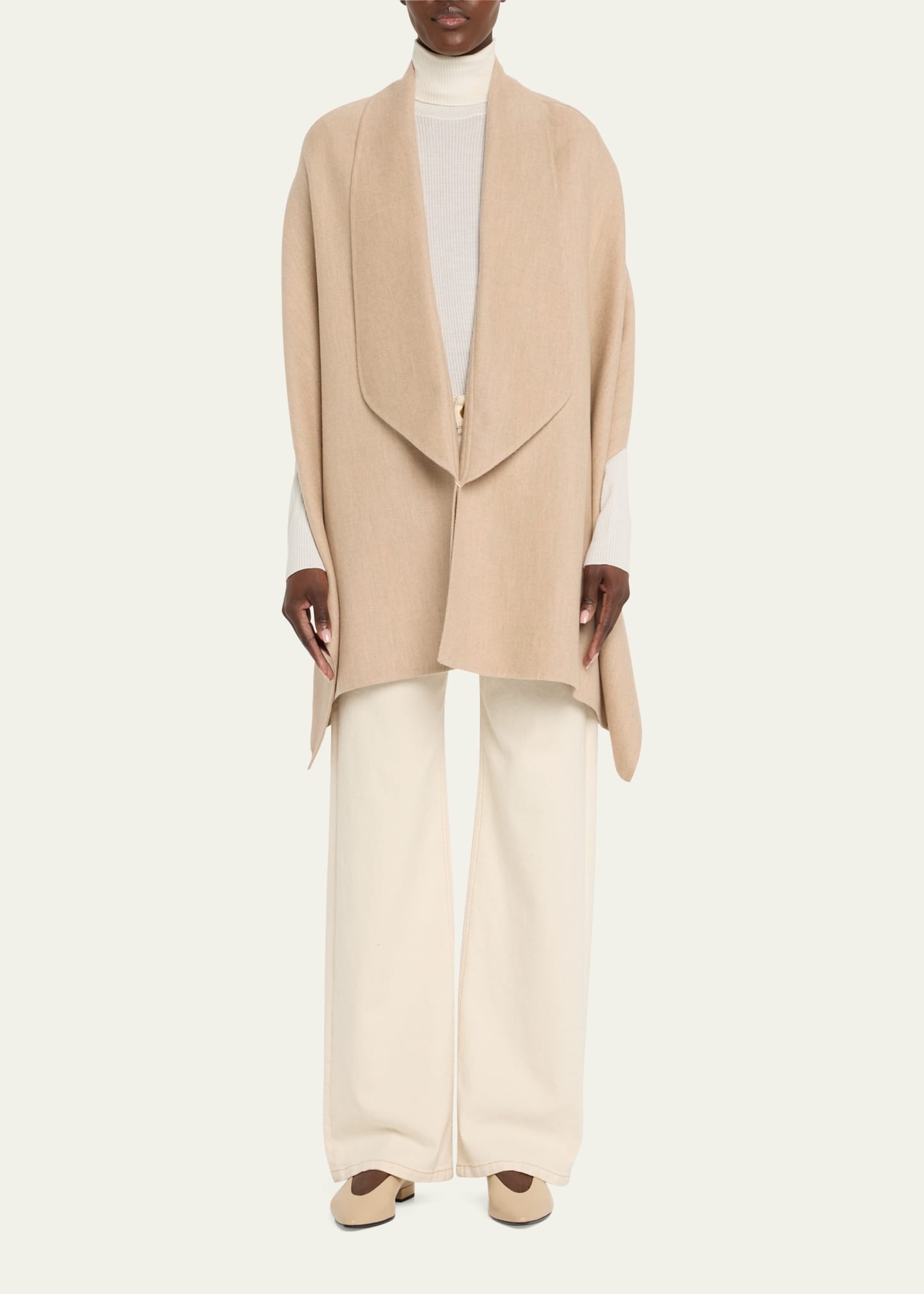 Violante Cashmere Cape - 2