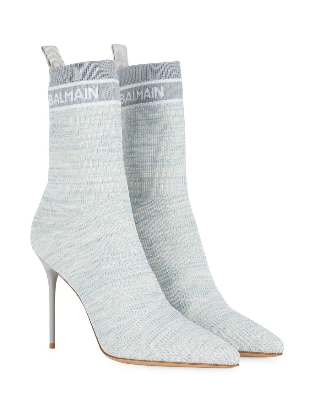 Skye 95mm knit ankle boots - 2