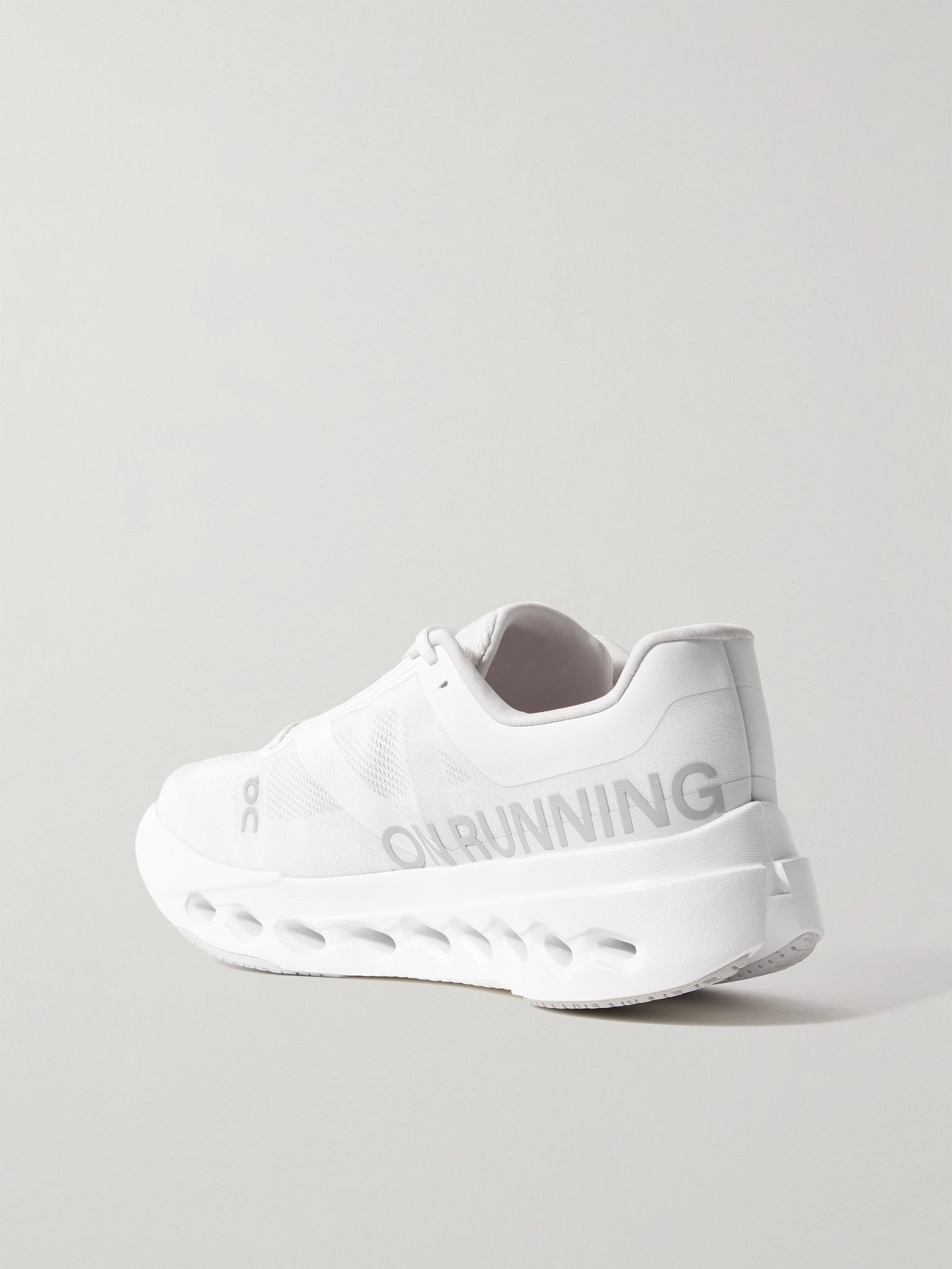 Cloudsurfer Next Rubber-Trimmed Mesh Running Sneakers White - 4