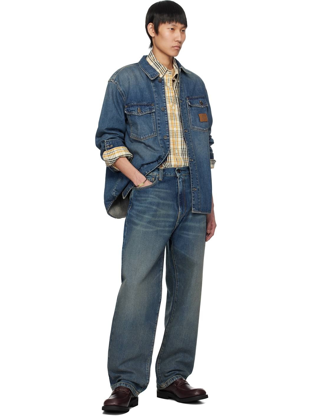 Blue Lincoln Denim Jacket - 5