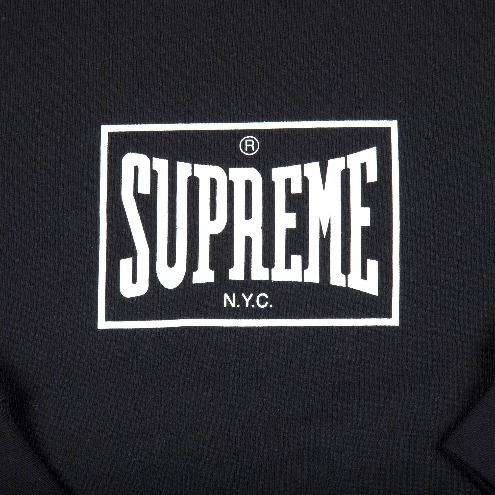 Supreme Warm Up Crewneck 'Black' - 2