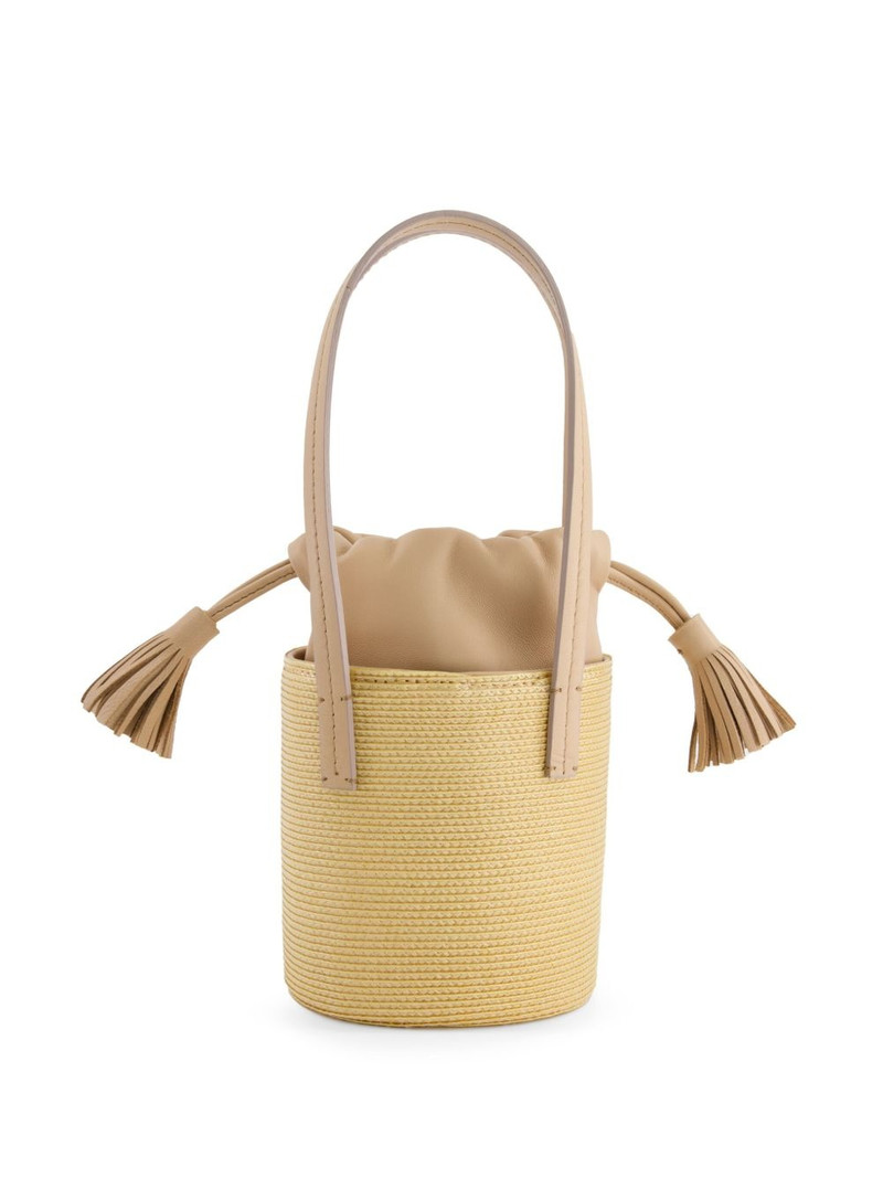 GIAMBATTISTA VALLI logo-patch beach bag outlook