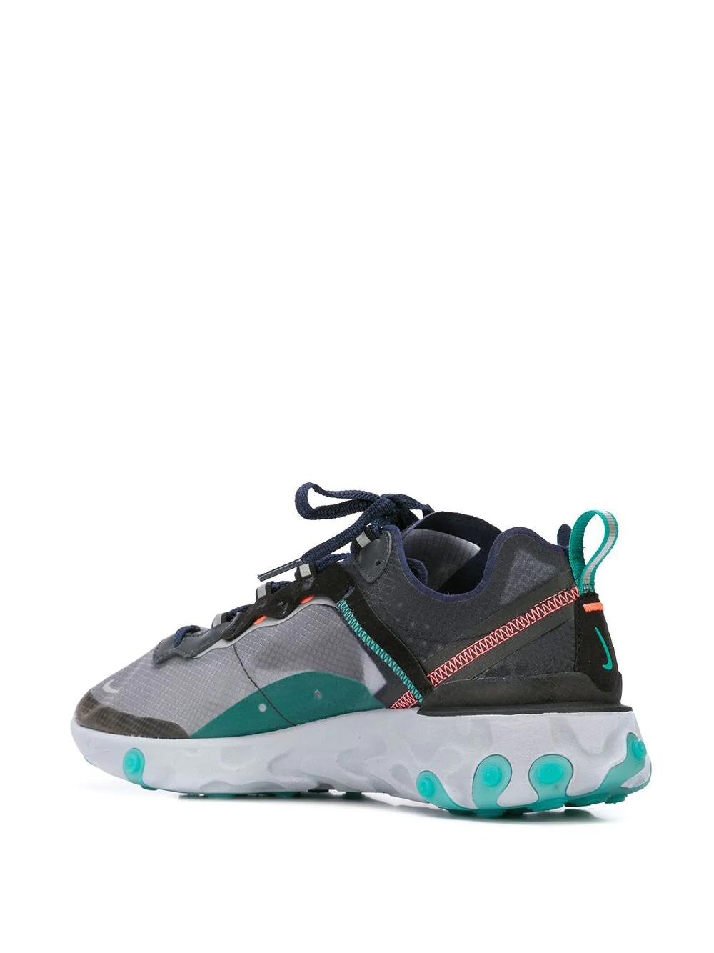 React Element 87 "Black/Midnight Navy" sneakers - 3