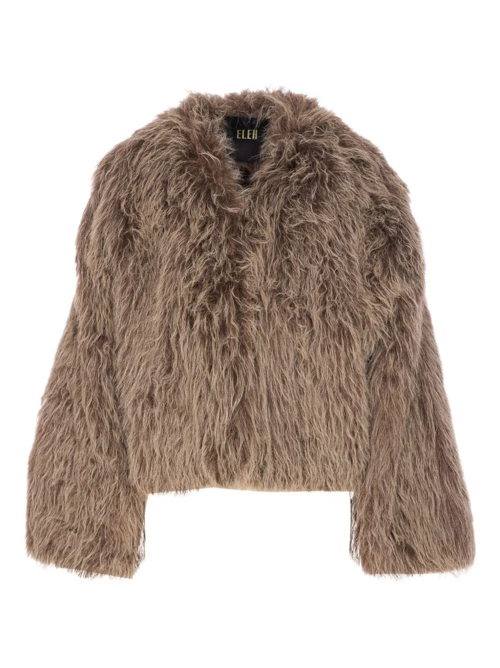 faux-fur jacket - 1
