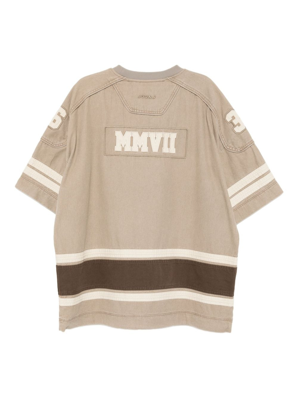 logo-embroidered T-shirt - 2
