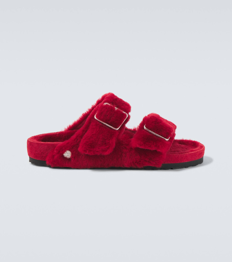 Arizona 1774 shearling-lined suede sandals - 1