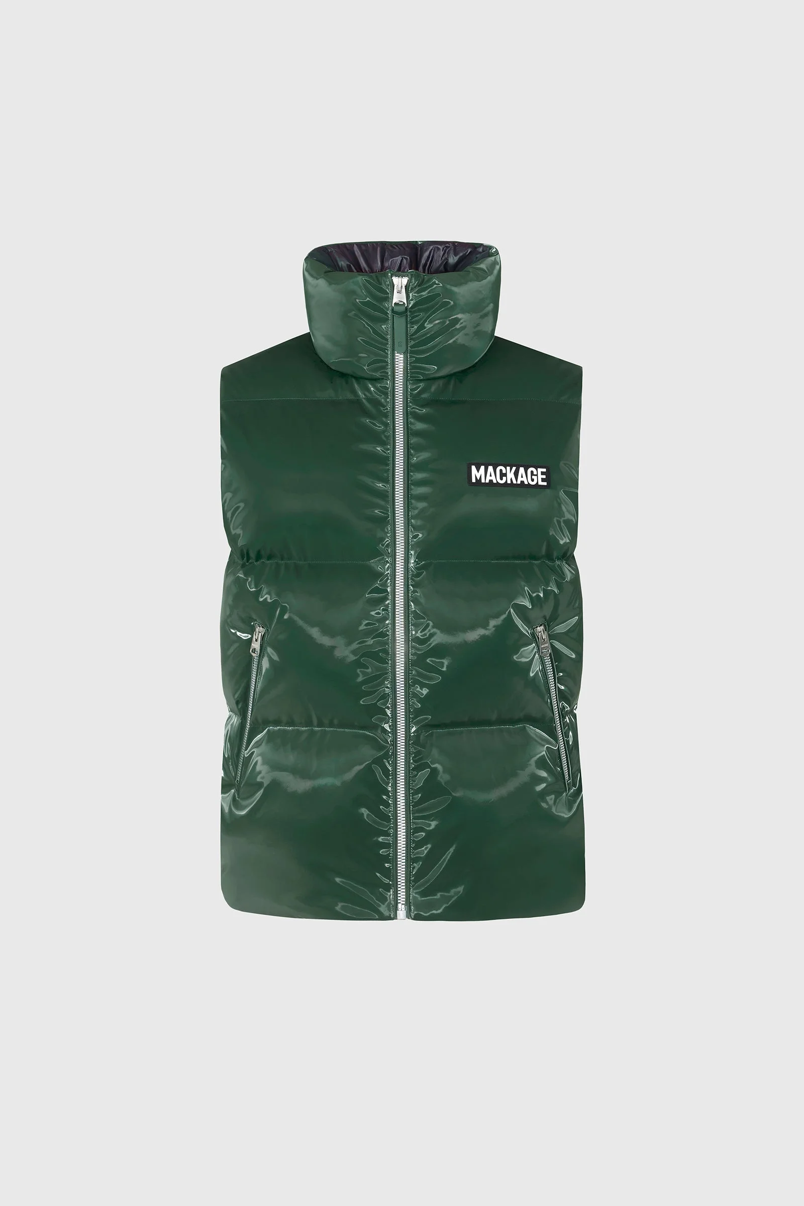 KANE-GLO High-Gloss Down Vest - 1