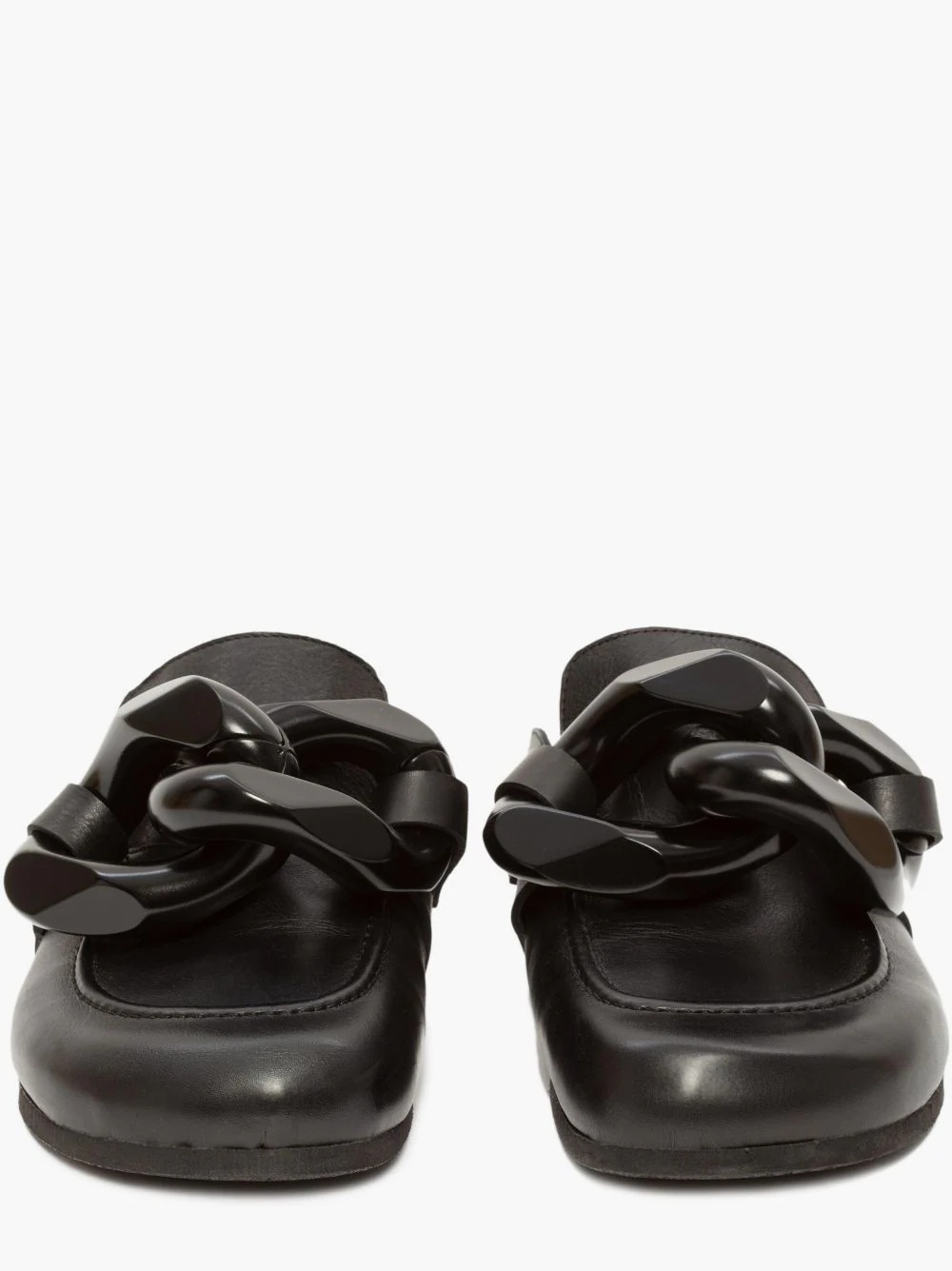 WOMEN’S CHAIN LOAFER MULES - 6