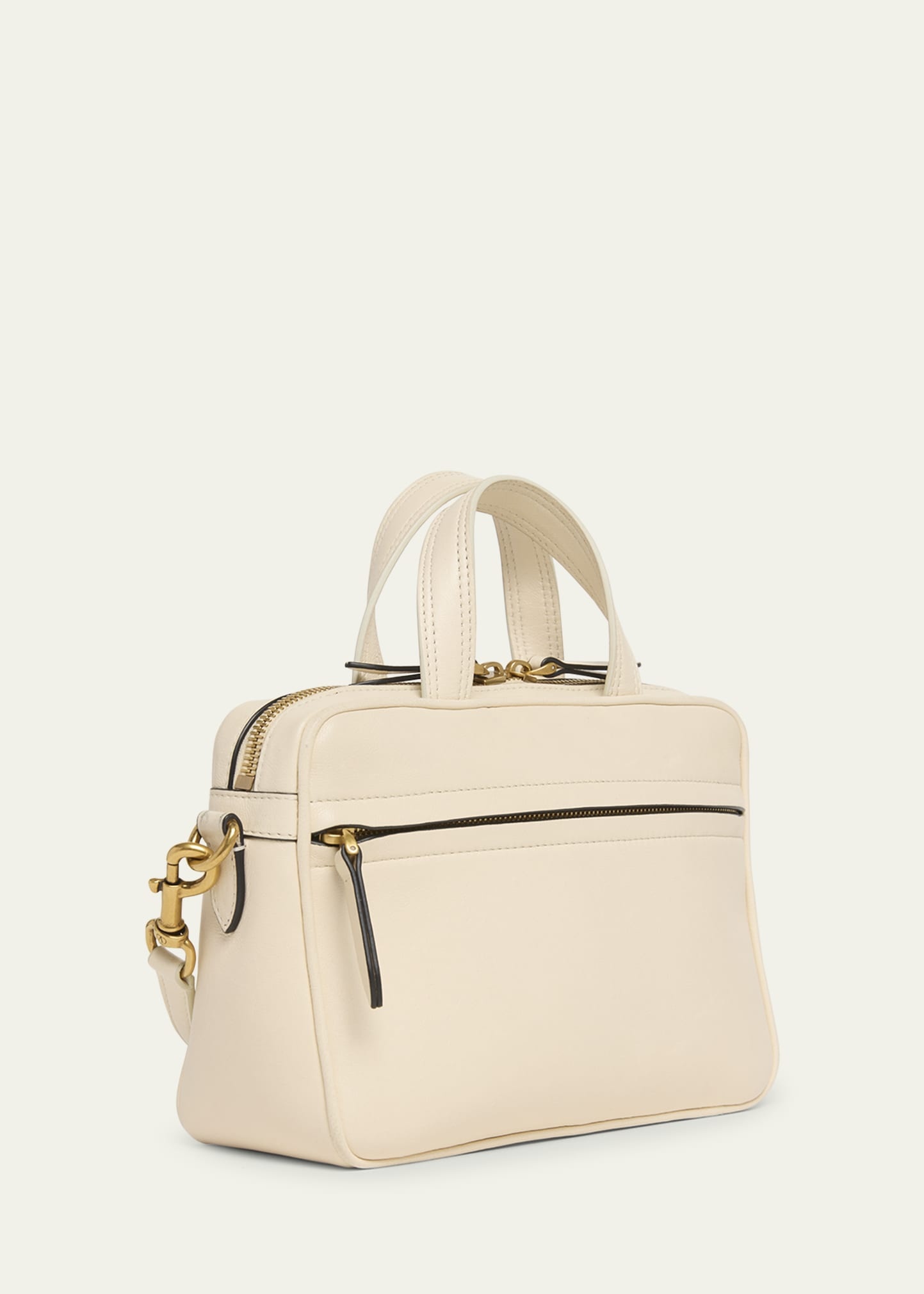 Viva Superstar Small VLOGO Leather Duffle Top-Handle Bag - 2