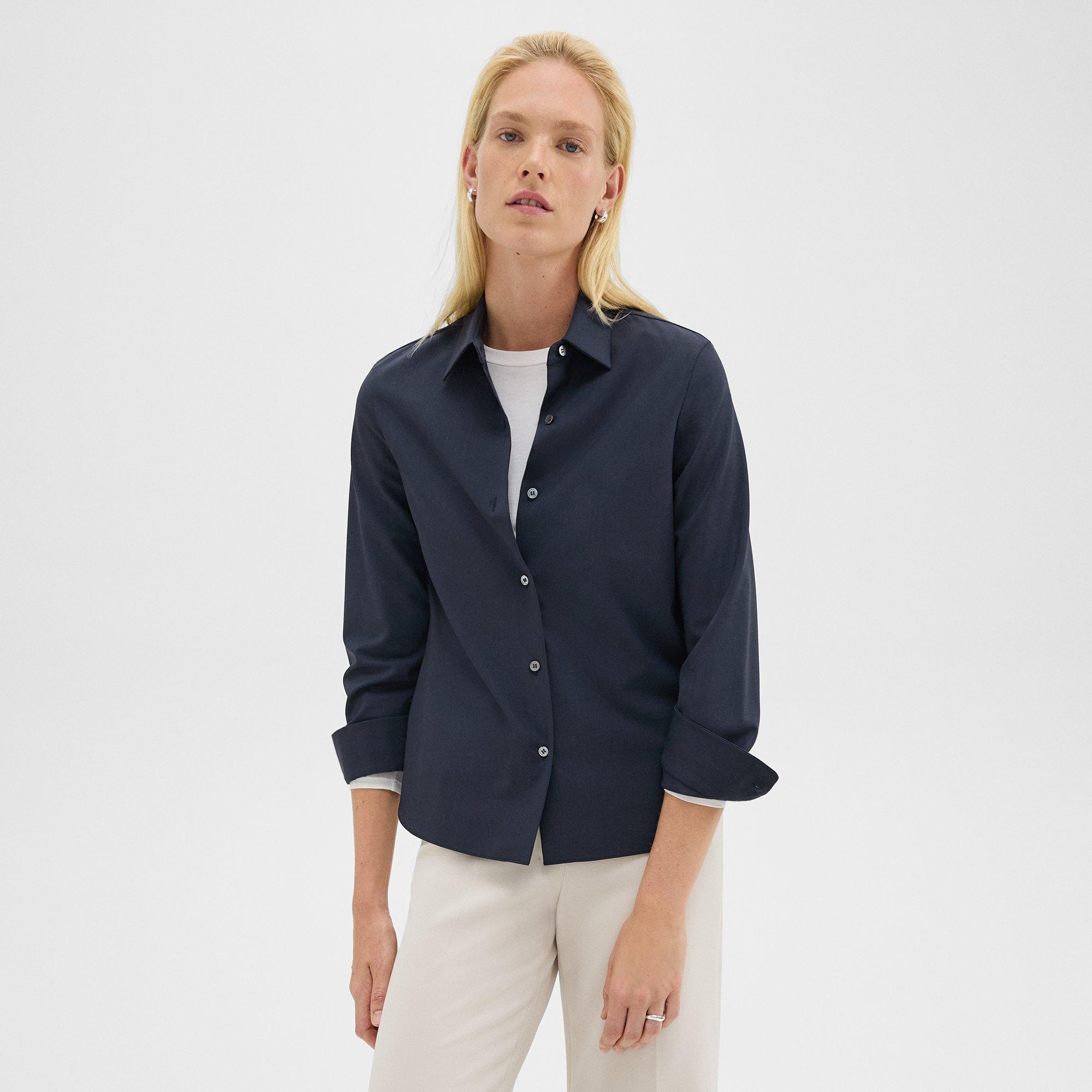 Straight Shirt in Good Wool - 2