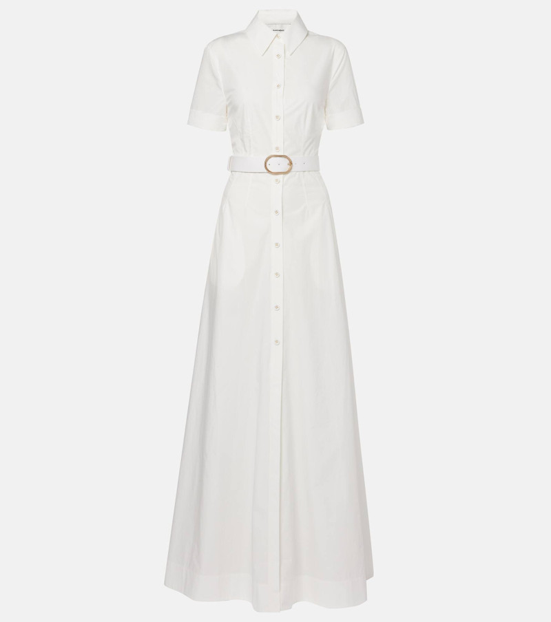 Cotton poplin shirt dress 1