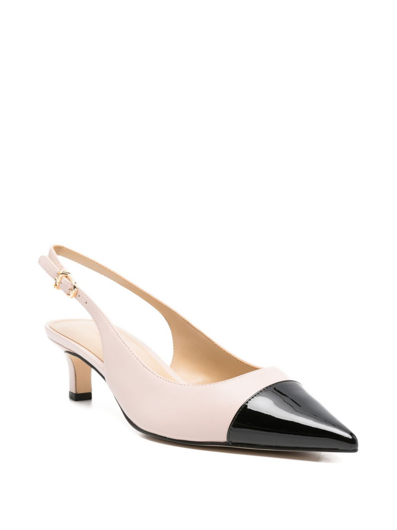 MICHAEL KORS cap-toe slingback pumps outlook
