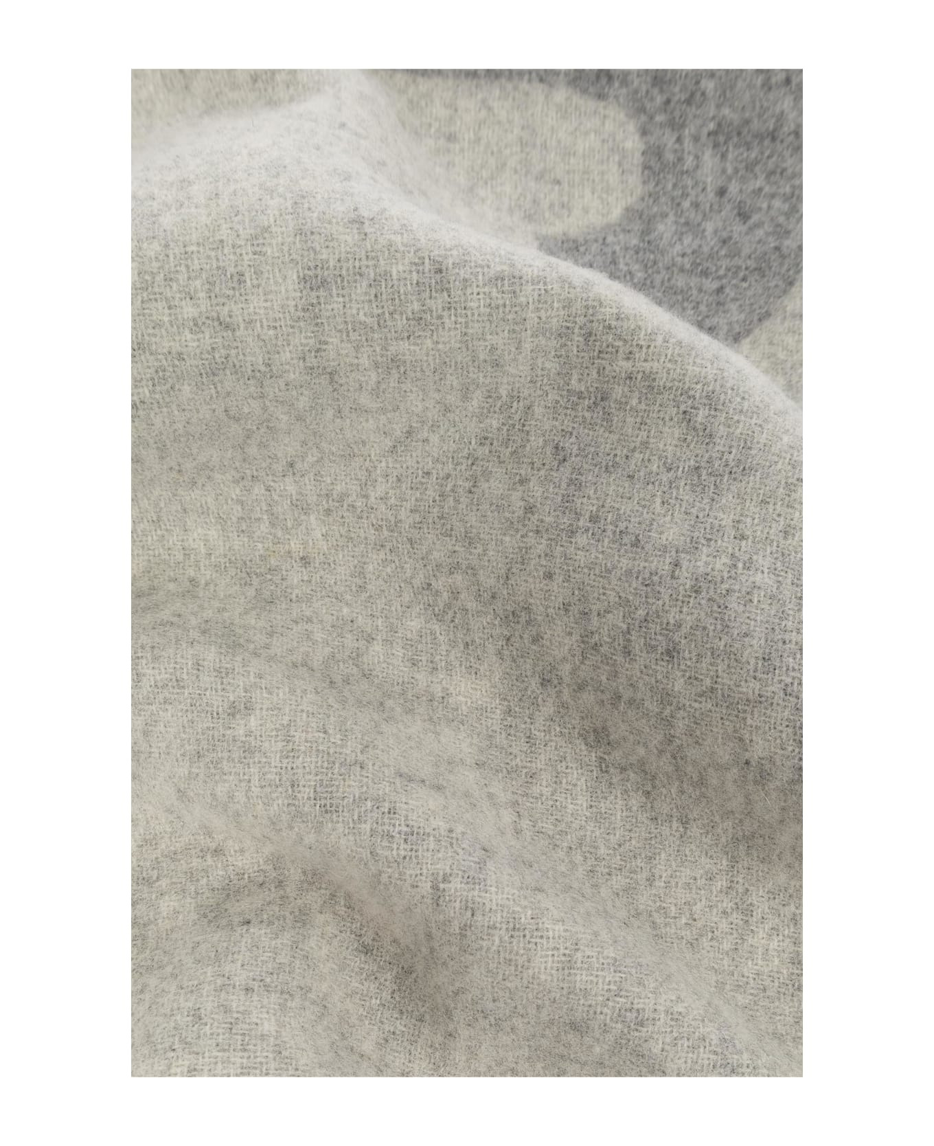 Jacquemus Wool Scarf With Logo - 4