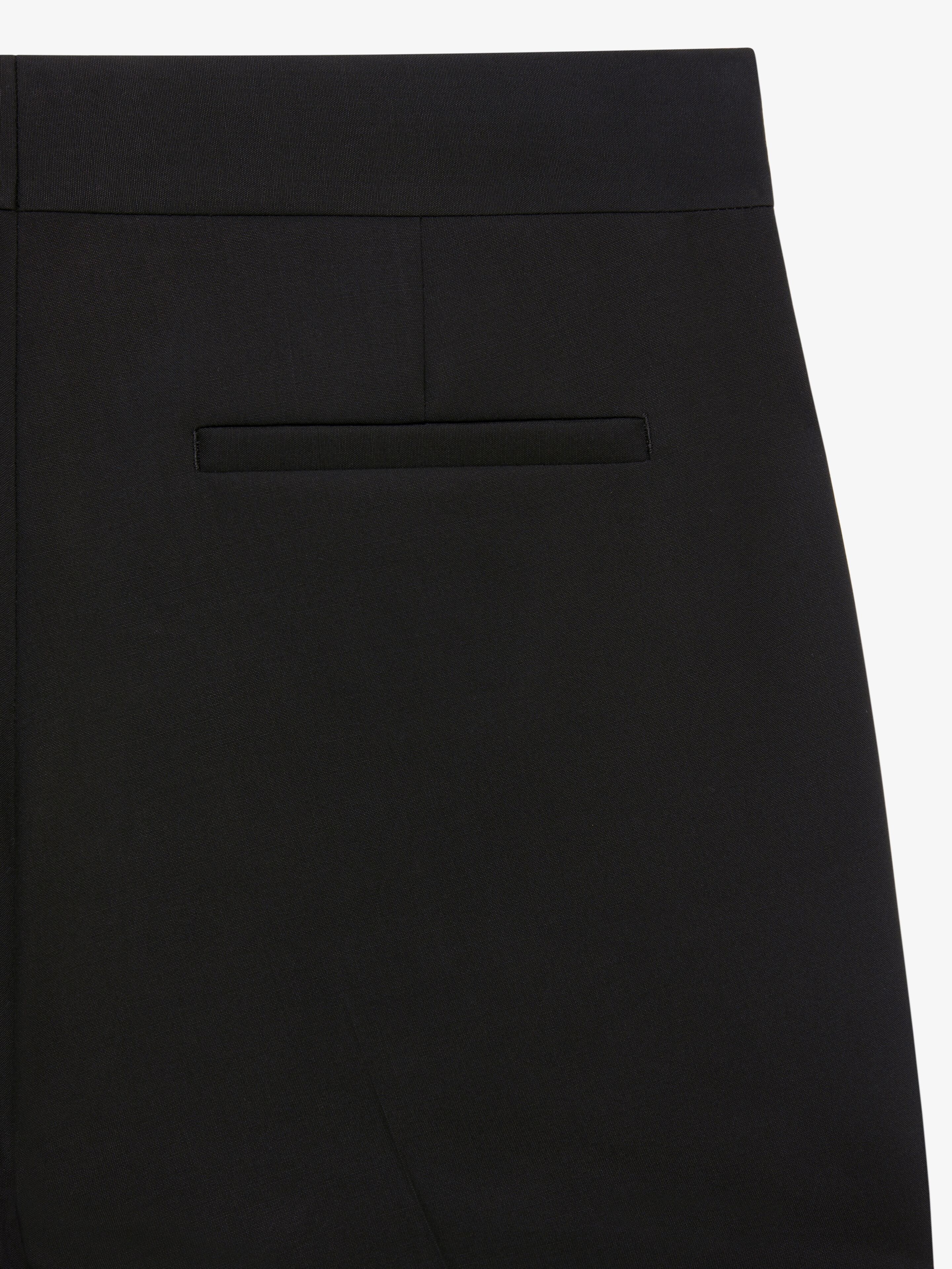 SLIM-FIT PANTS IN WOOL WITH U-LOCK BUCKLE - 5