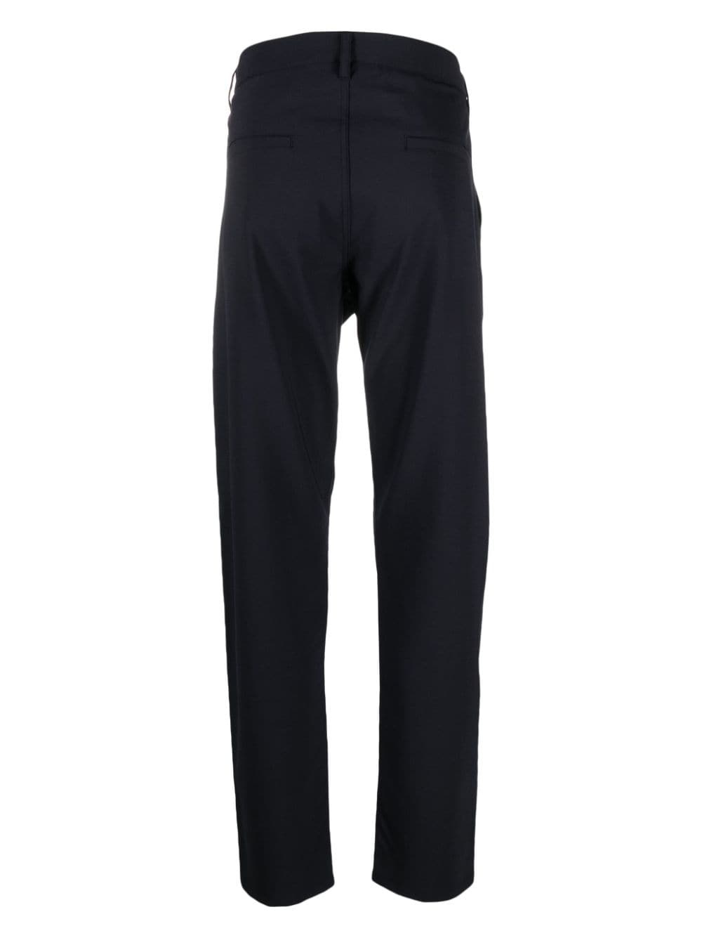 button-fastening tailored trousers - 2