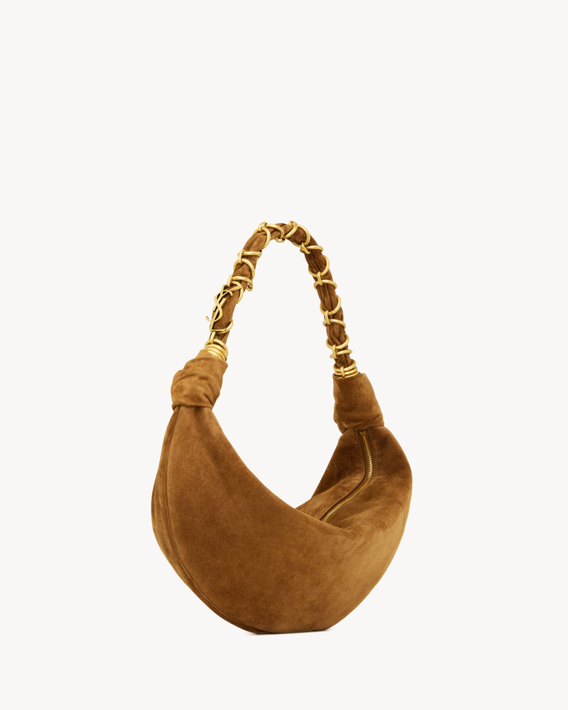 AMALIA SMALL HOBO IN SUEDE 4