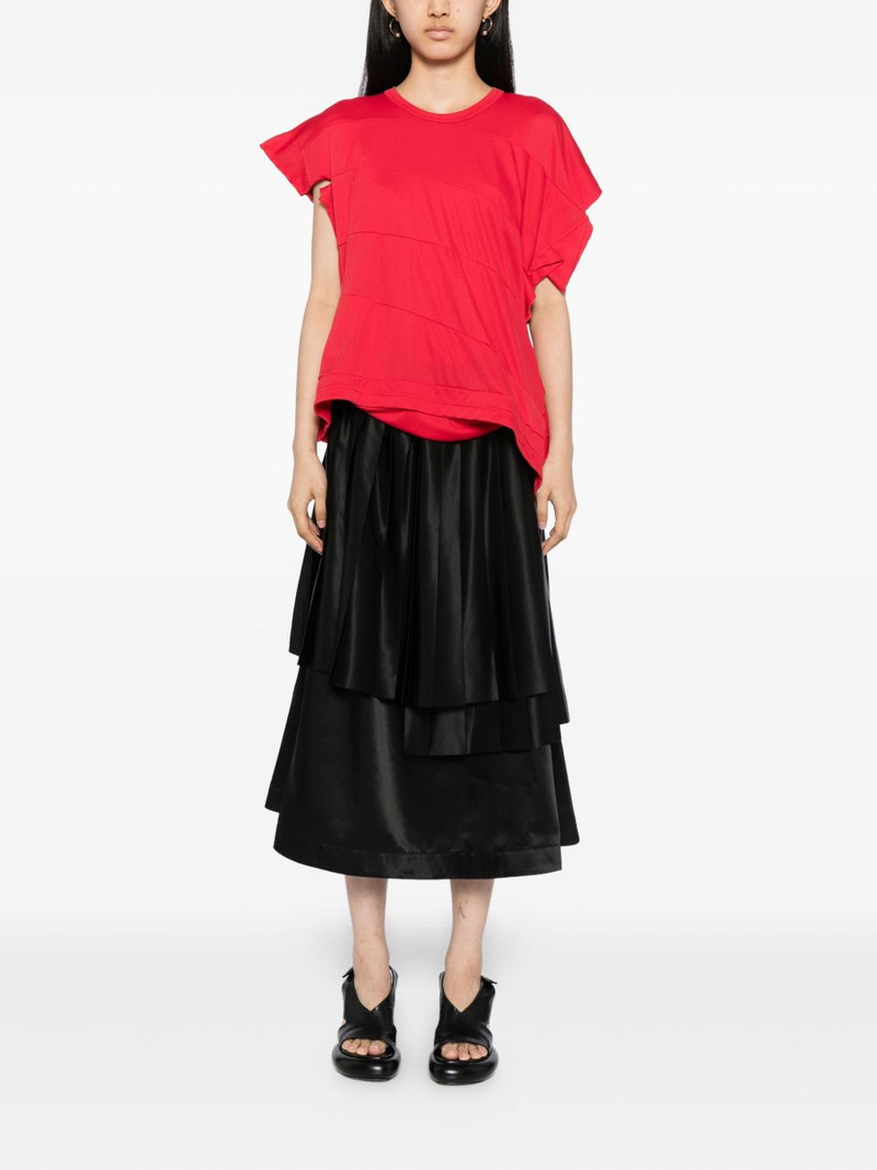 Noir Kei Ninomiya layered skirt outlook
