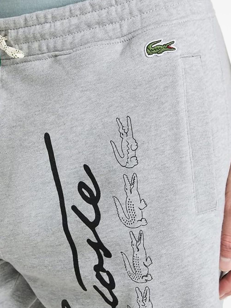 LACOSTE printed "Heather" track pants outlook