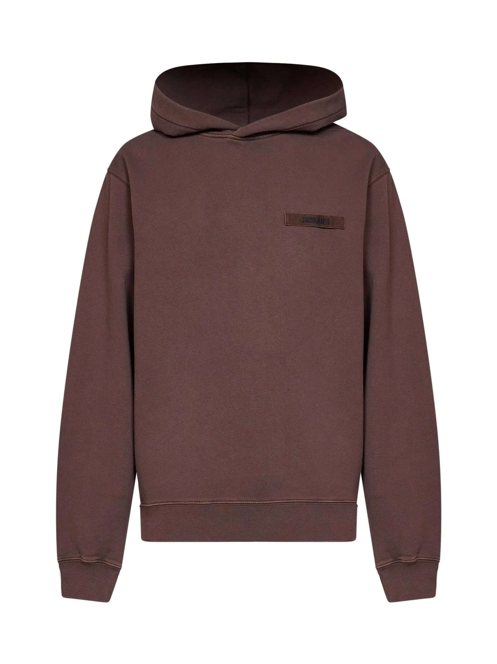 Jacquemus Men Brown The Gros Grain Hoodie - 1