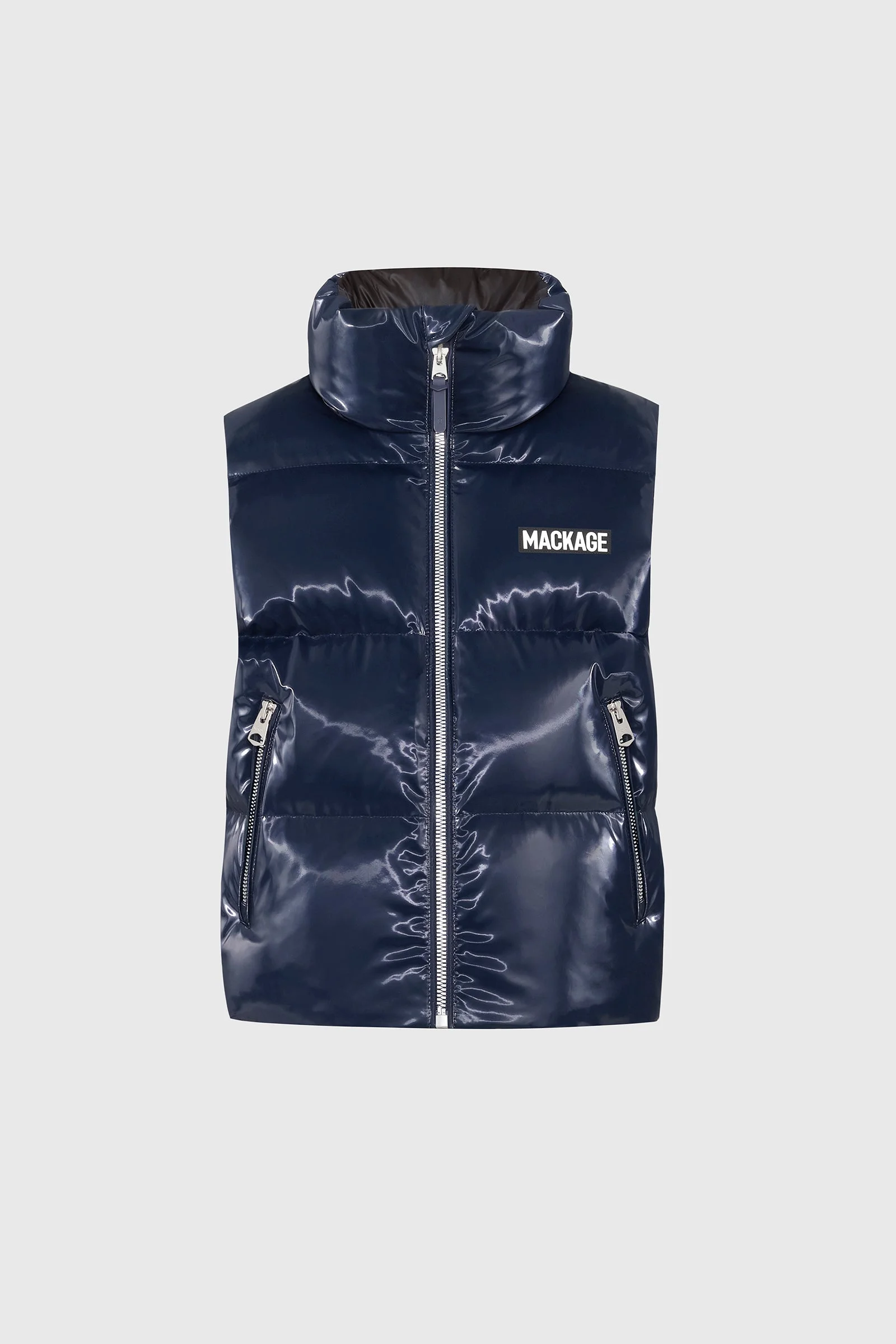KANE-GLO High-Gloss Down Vest - 1