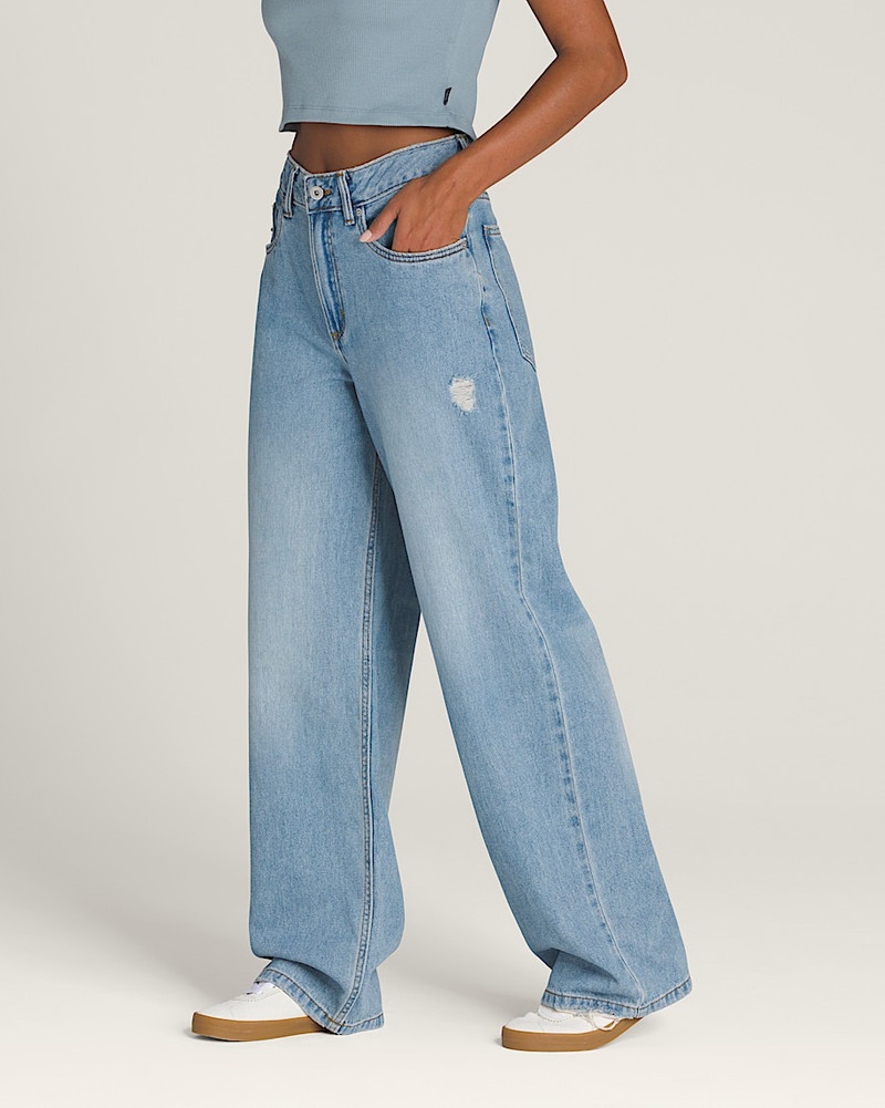 Sirelle 5 Pocket Denim Puddle Pants 5