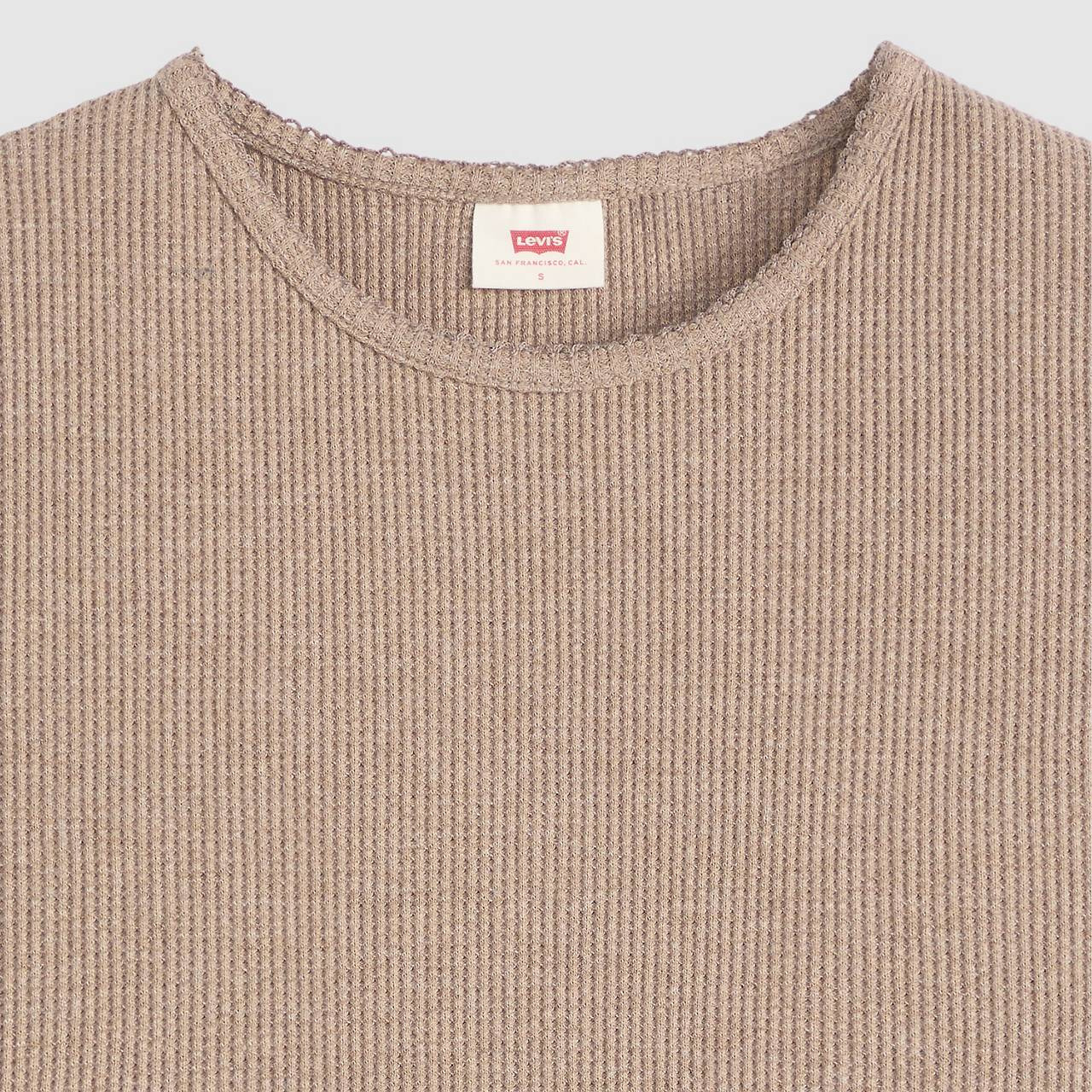 DRY GOODS WAFFLE CAP-SLEEVE TEE - 6