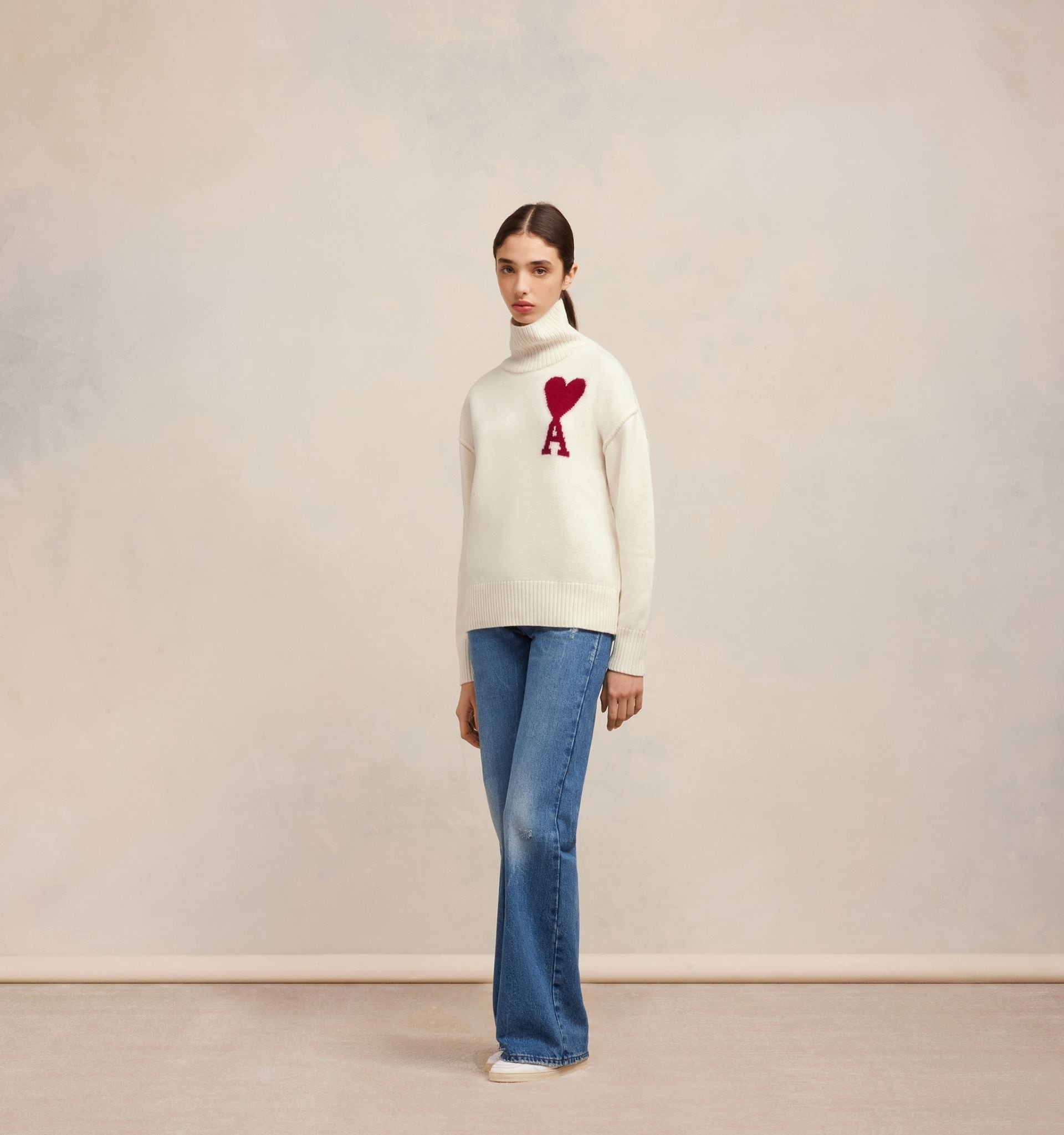 Red Ami de Coeur Sweater - 5