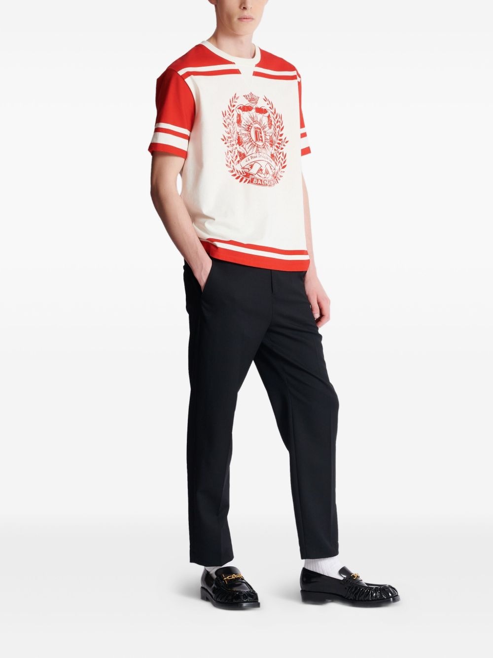 logo-print T-shirt - 5