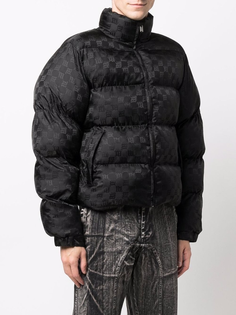 zipped padded jacket 4