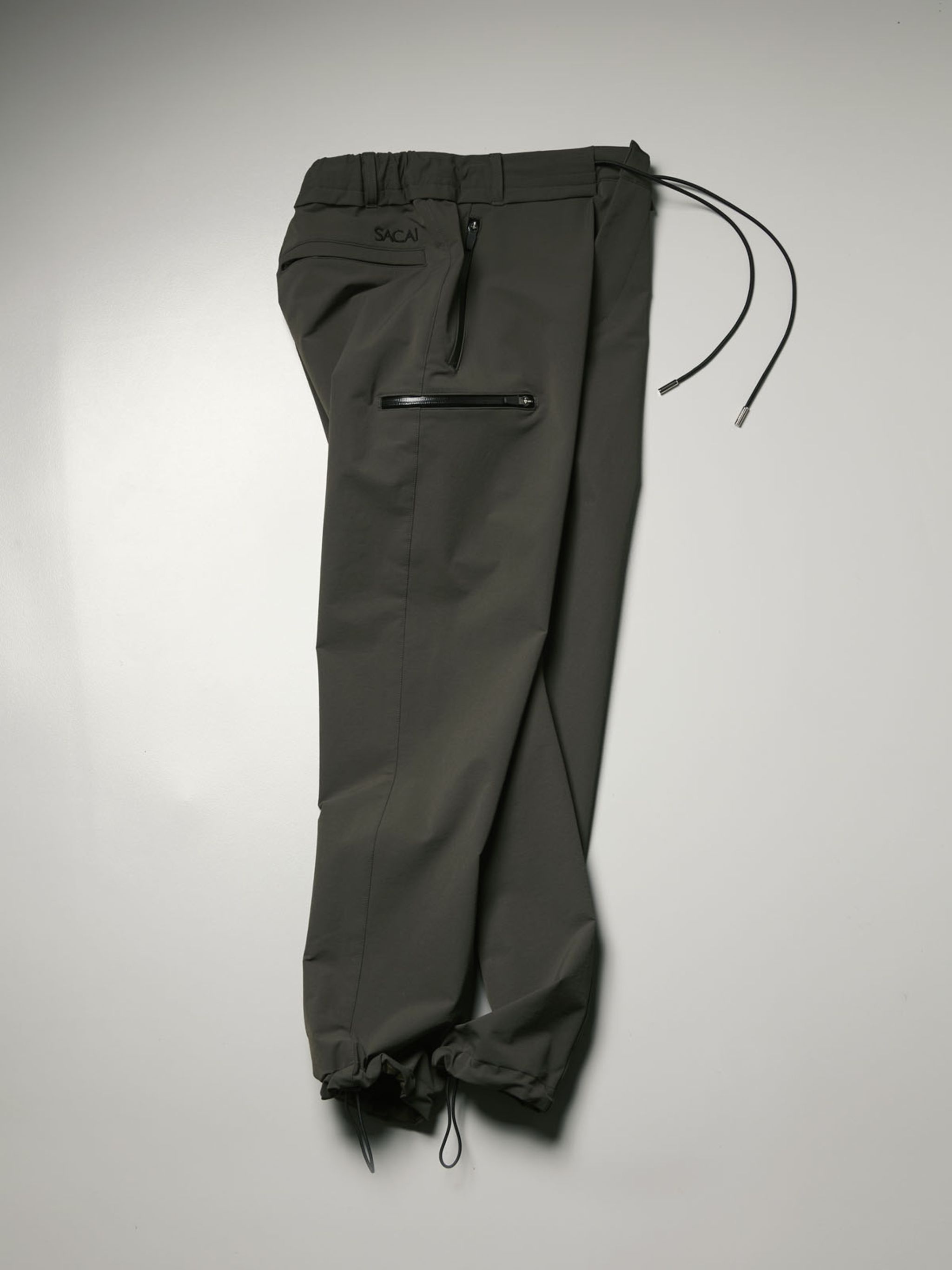 Nylon Stretch Water-Repellent Pants - 2