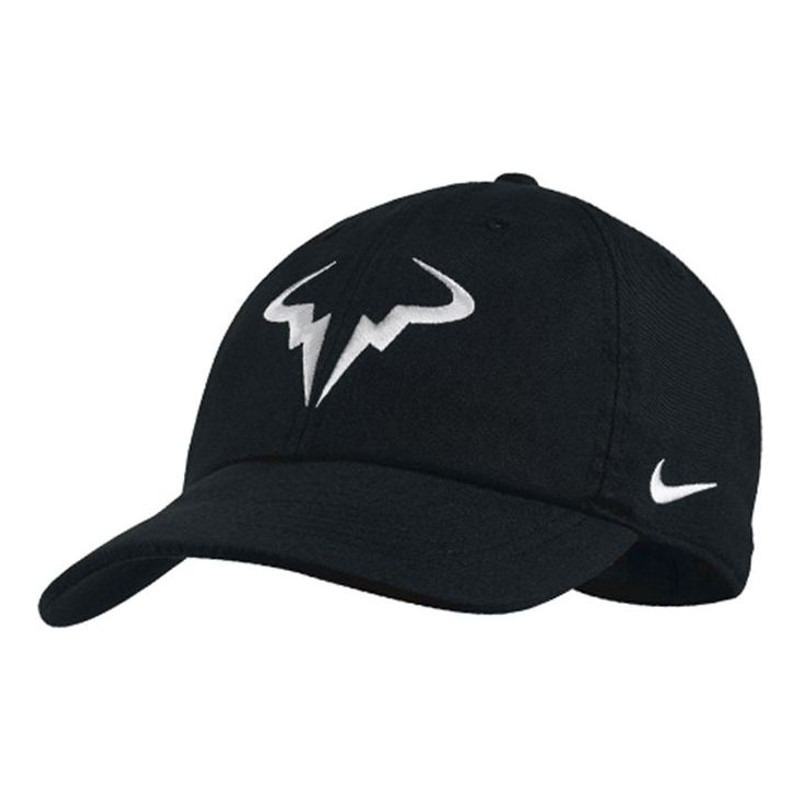NikeCourt AeroBill Rafa Heritage86 Tennis Hat 'Black' 850666-010 - 1