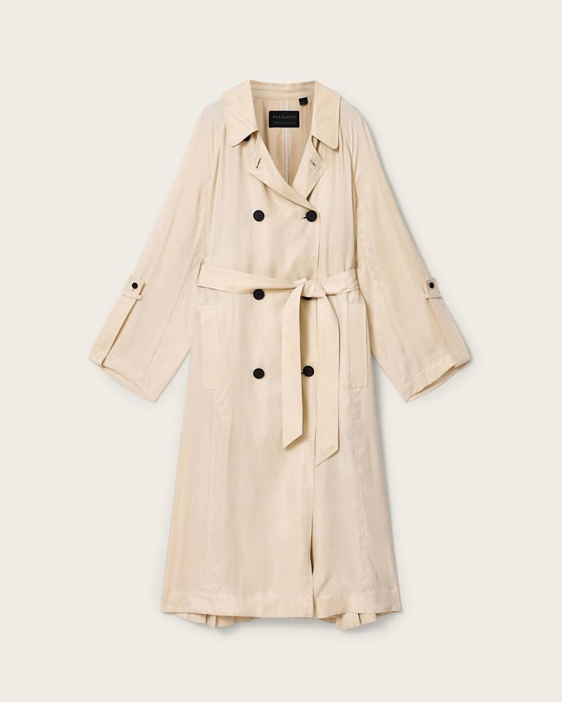 LIZIE DOUBLE BREASTED TRENCH COAT 1