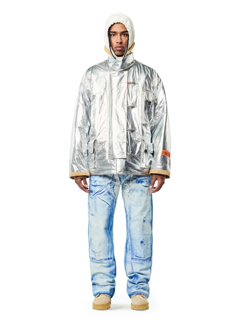 Heron Preston SILVER FIREMAN JACKET outlook