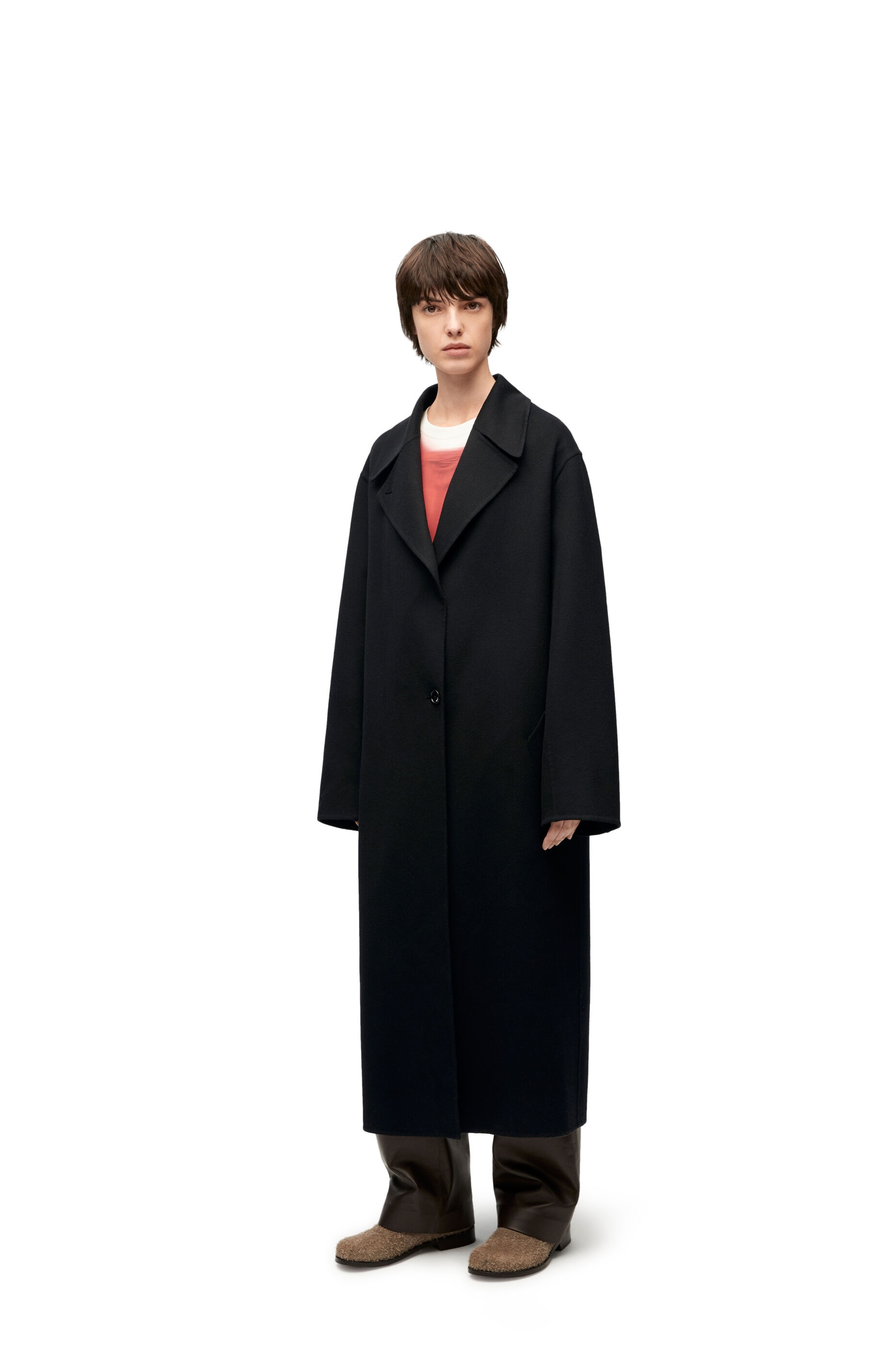 Coat in wool and cashmere - 3