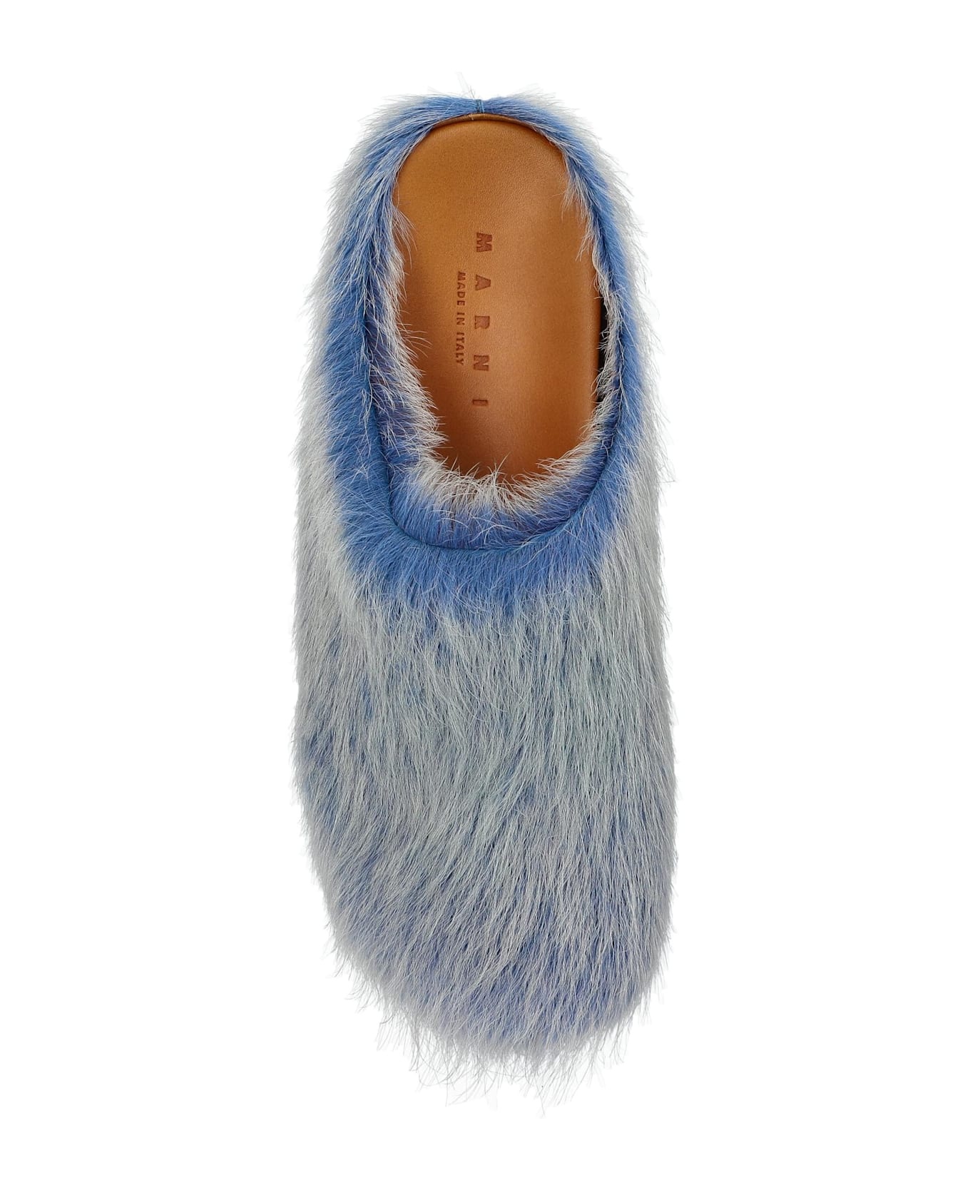 Marni Fur Slippers 'fussbett' - 4