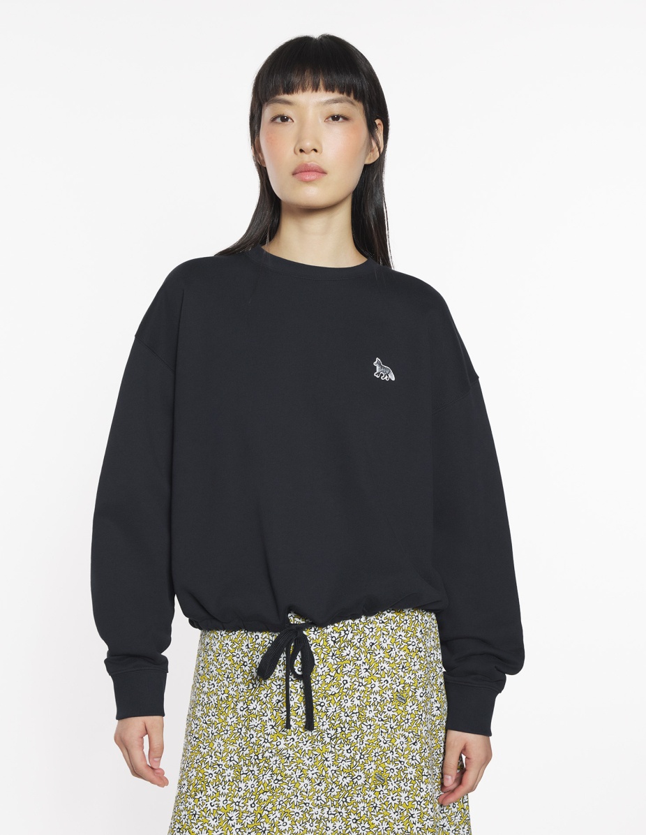 BABY FOX PATCH DRAWSTRING COMFORT SWEATSHIRT - 3