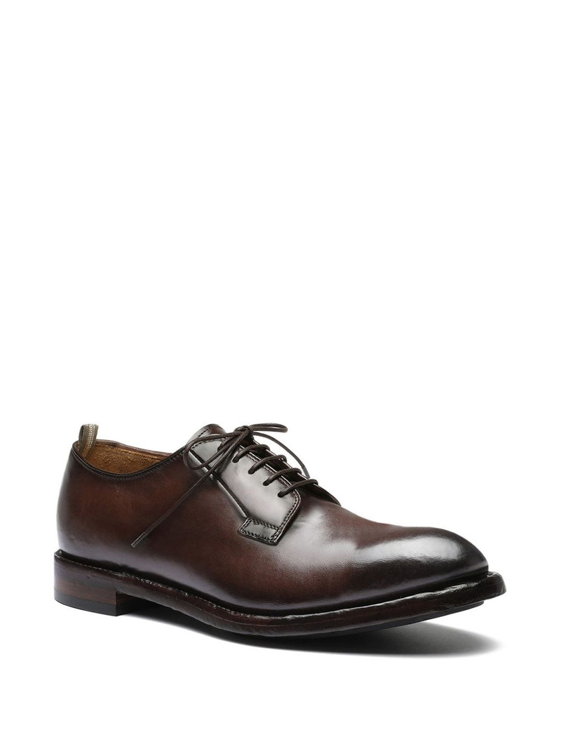 OFFICINE CREATIVE leather derby shoes outlook