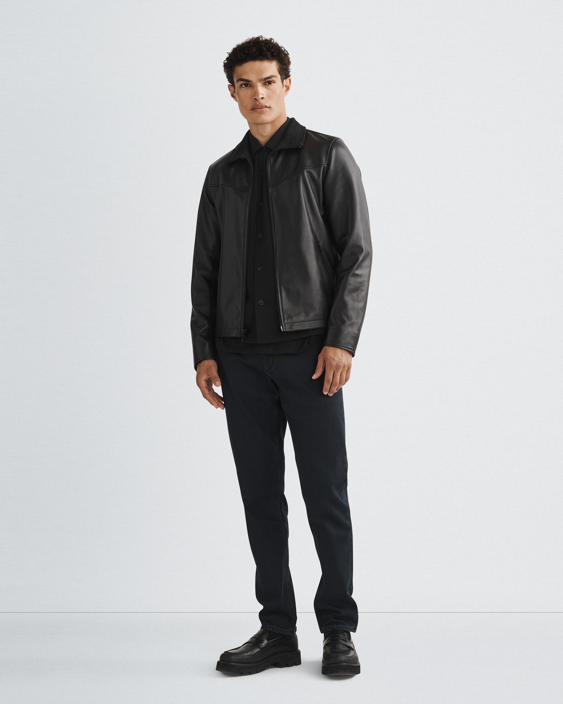 Grant Leather Jacket
Relaxed Fit Jacket - 6